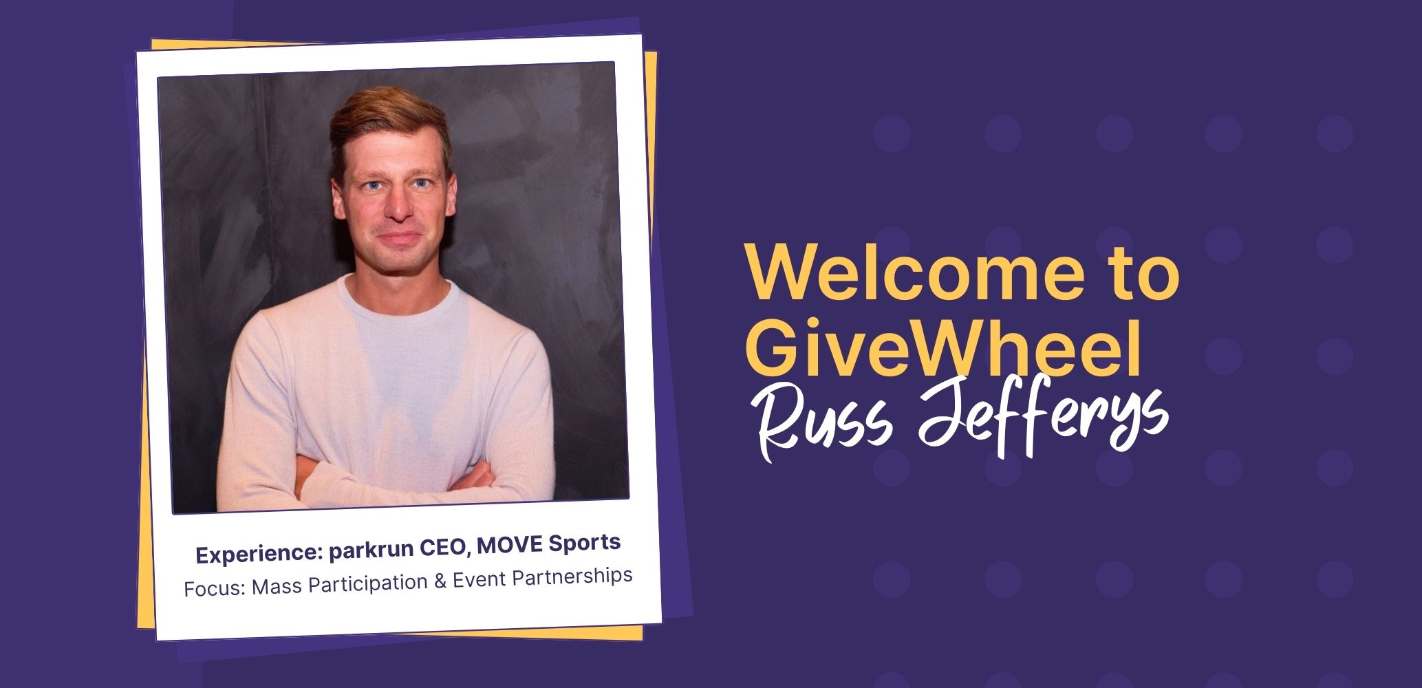 Russ Jefferys joins GiveWheel