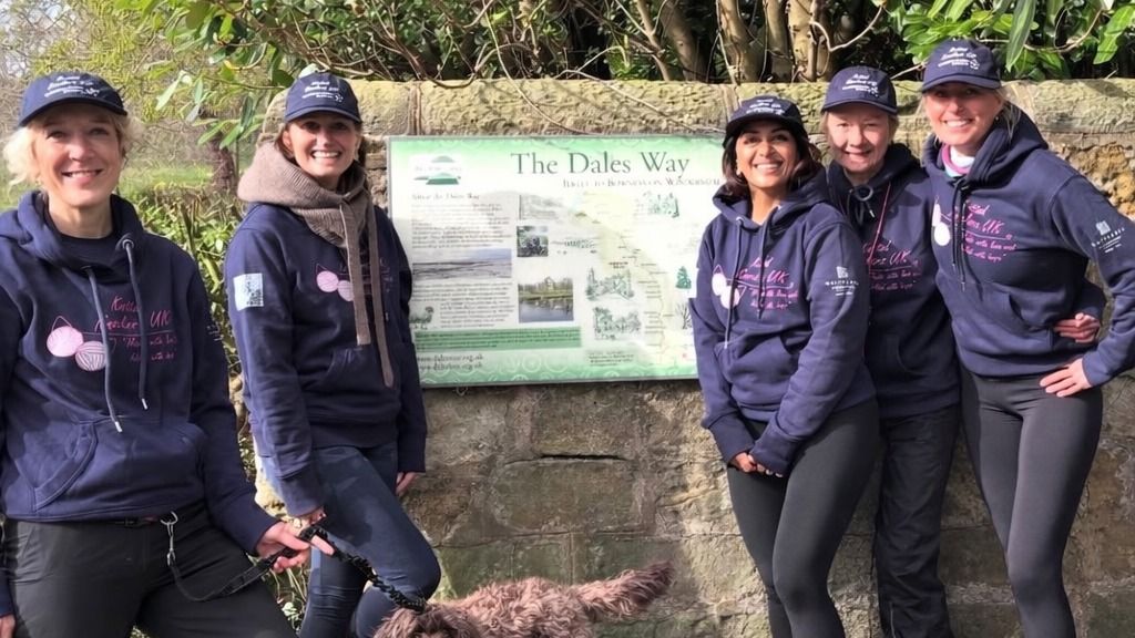 Friends walking for Hope, Strength & a Cancer-Free Future