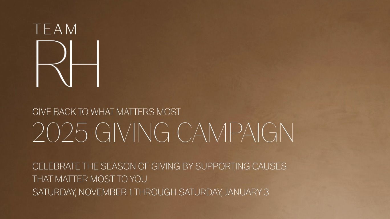 2025 Team RH Holiday Giving Campaign