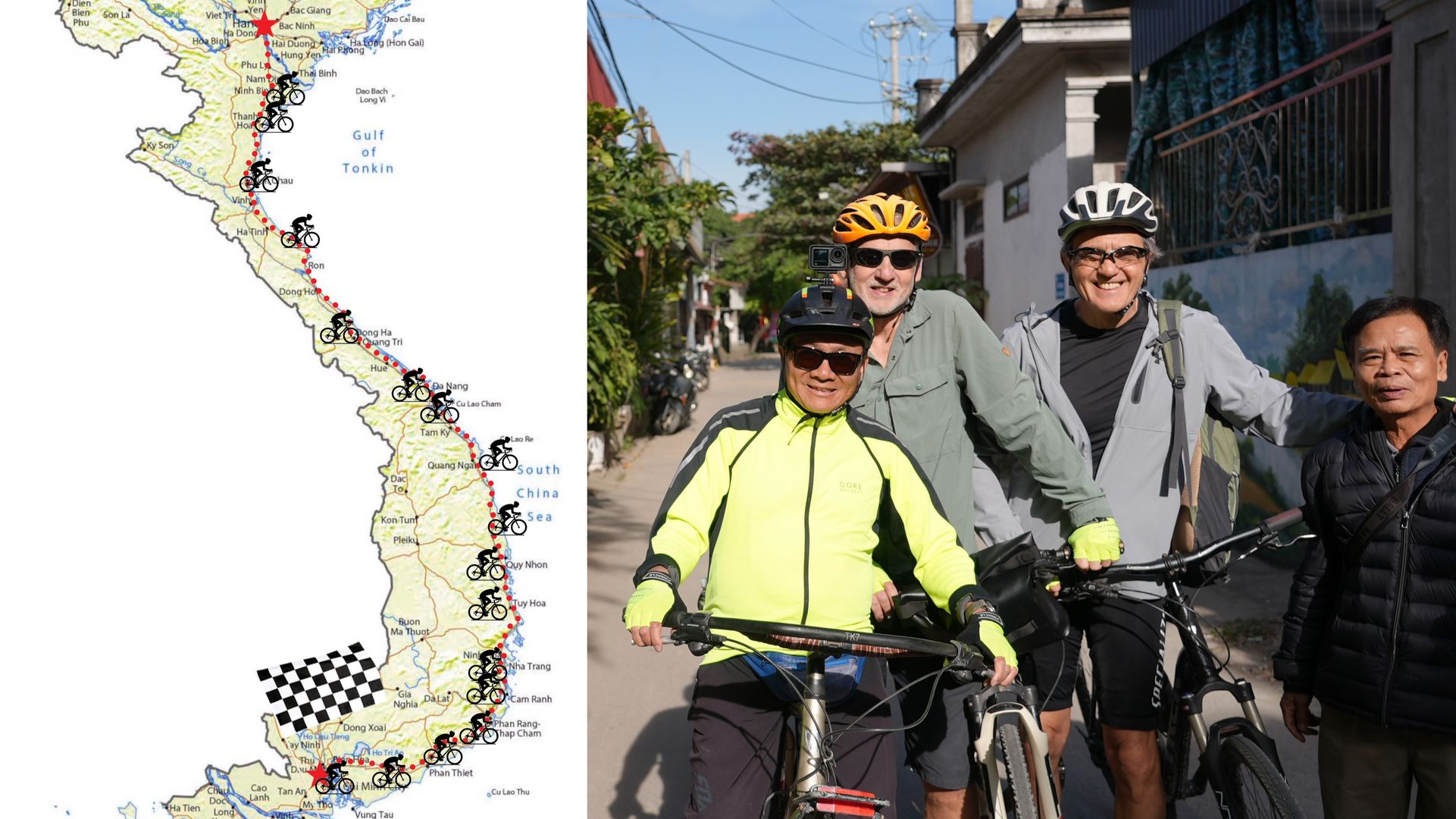 Hanoi to Ho Chi Minh by Bicycle