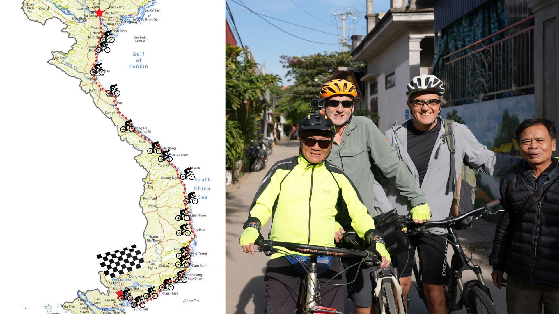 Hanoi to Ho Chi Minh by Bicycle