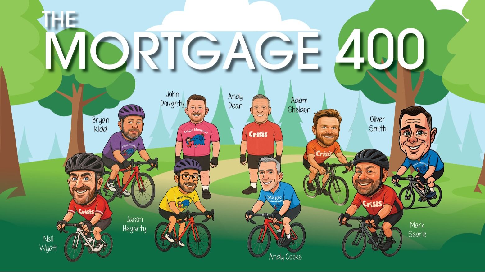 The Mortgage 400 - Ten riders. Four days. Over 400 miles