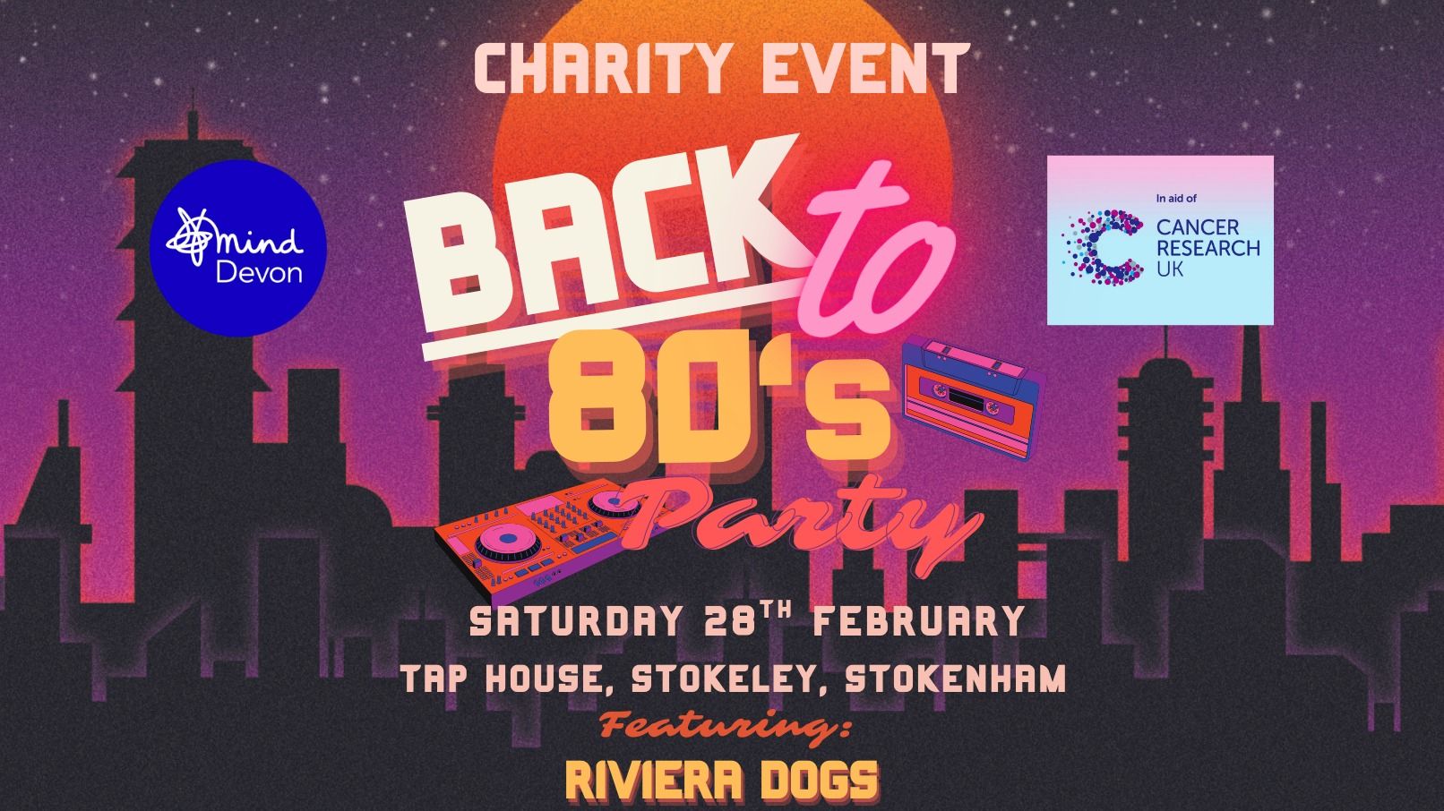 80s Night Charity Party