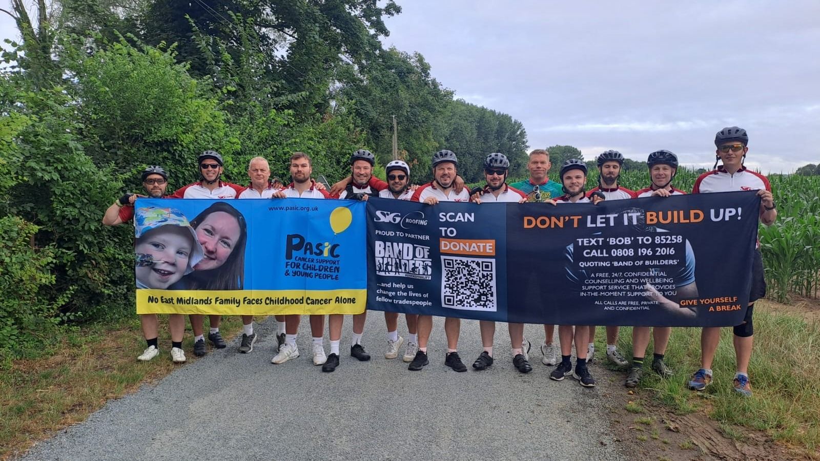 Paul Walters's SIG Roofing Tour De Roof 2026 (Colchester to Dortmund)