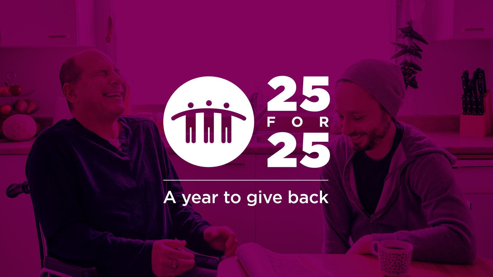 25 for 25 - A year of Give Back