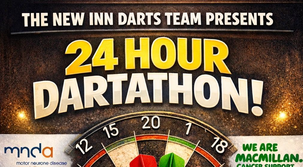 New Inn Darts team 24hr Dartathon