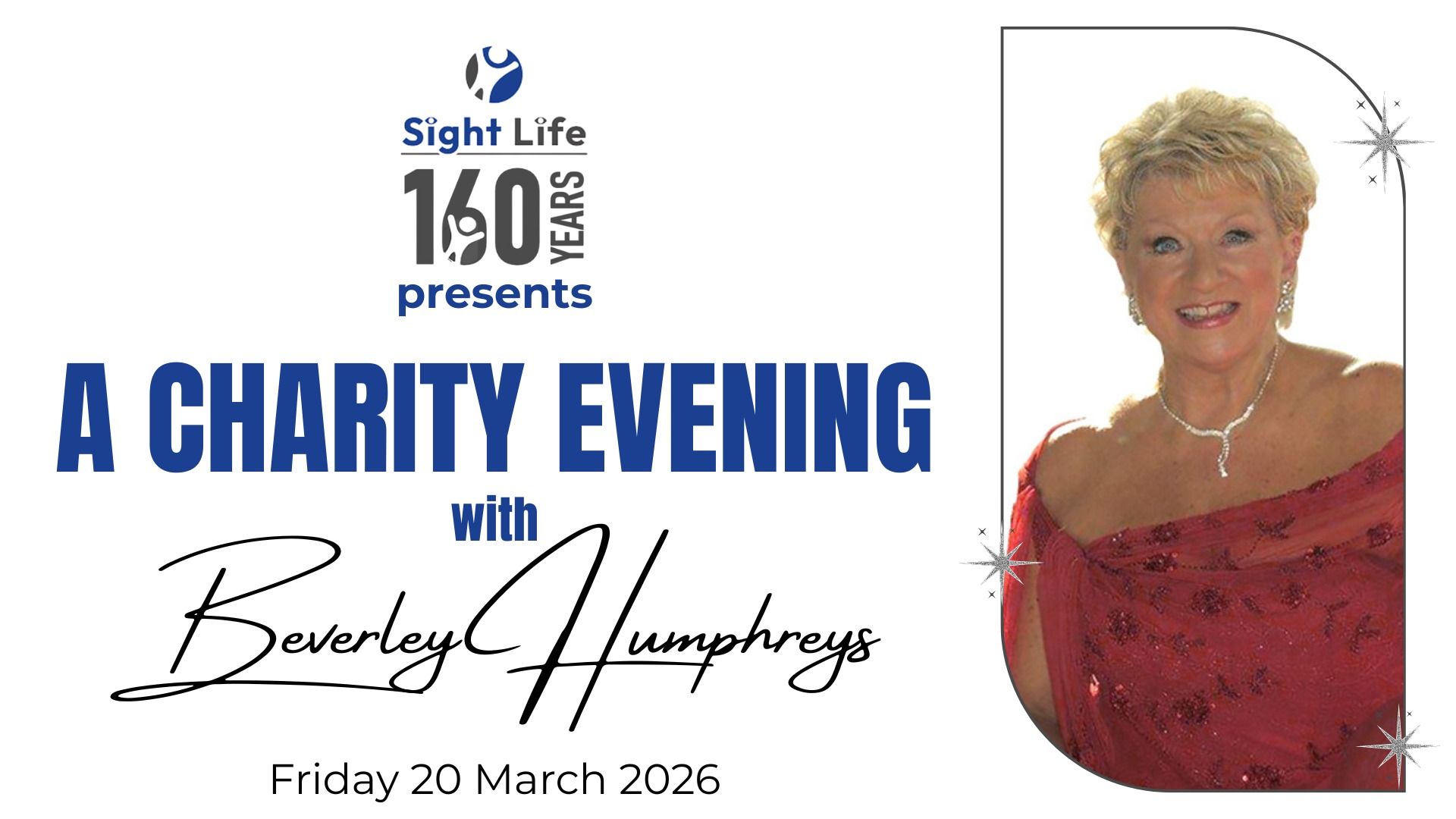 A Charity Evening with Beverley Humphreys