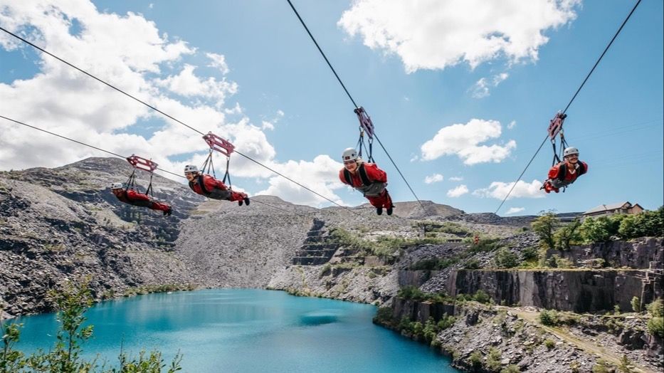 Steve & Selina's Epic Zip Wire - Charity Challenge