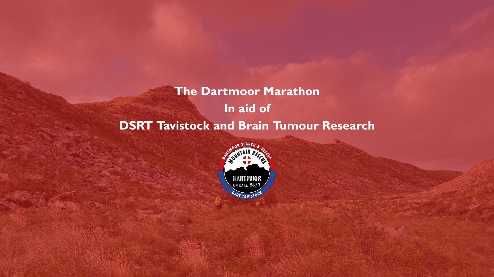 We’re running the Dartmoor Marathon in aid of DSRT Tavistock and Brain Tumour Research