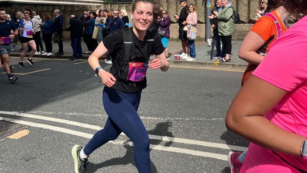 Adidas Manchester marathon 2026 - running for StopSo