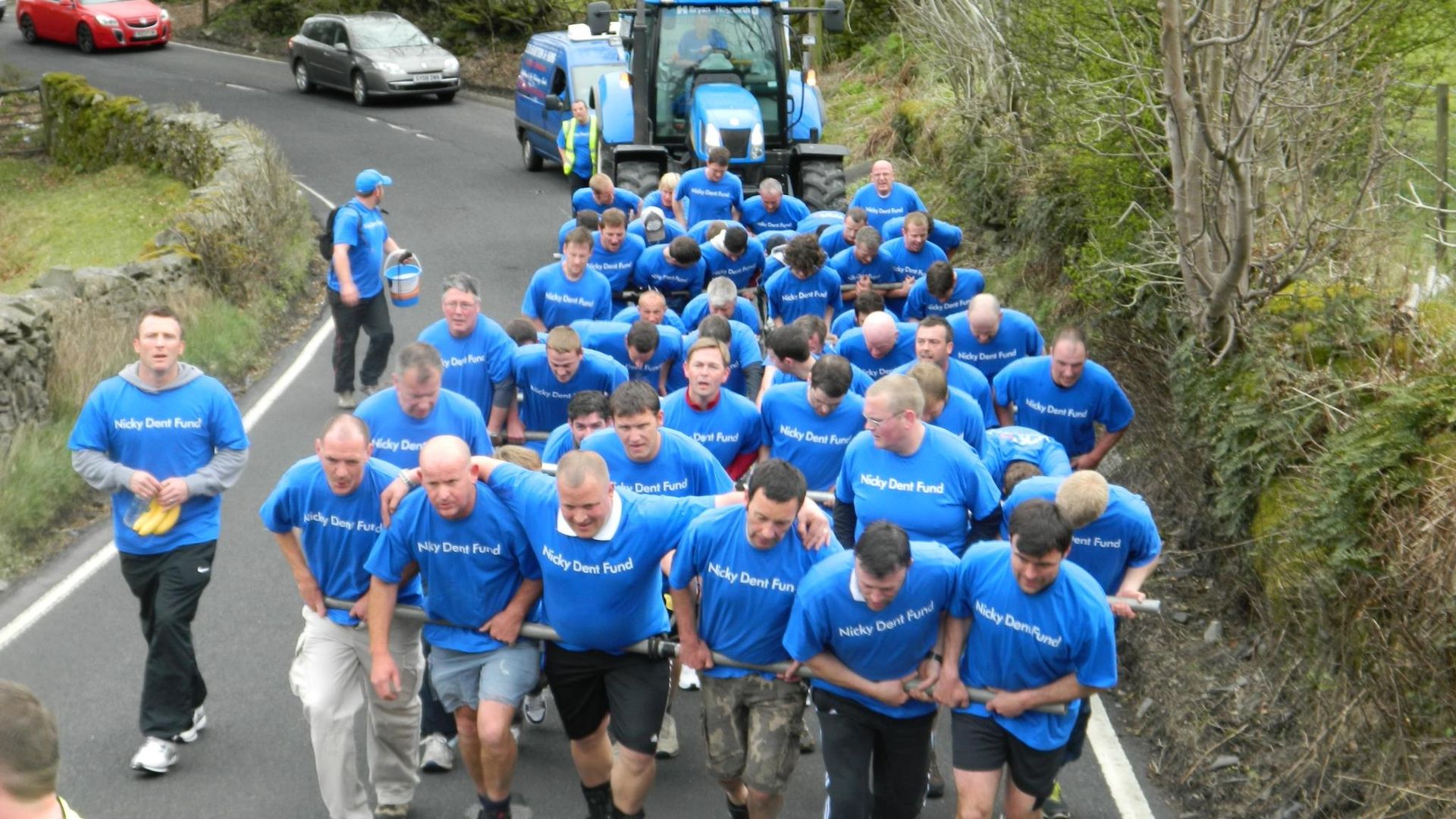 3 Charities, 72 Persons, 10 Miles, 11.5 Ton Wagon Pull