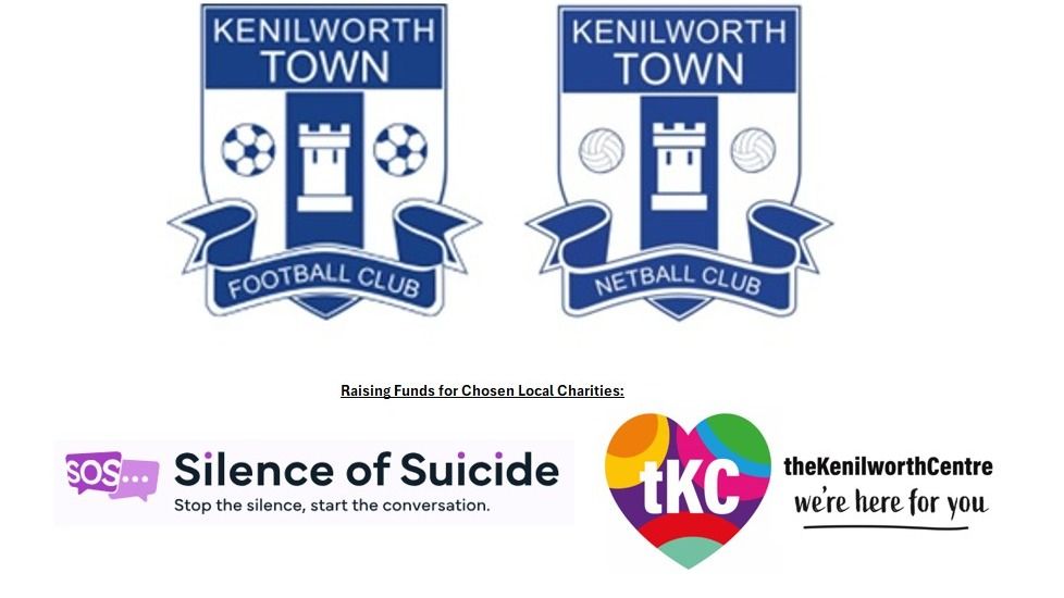 Kenilworth Town running for The Kenilworth Centre and SOS Silence of Suicide Charities!!