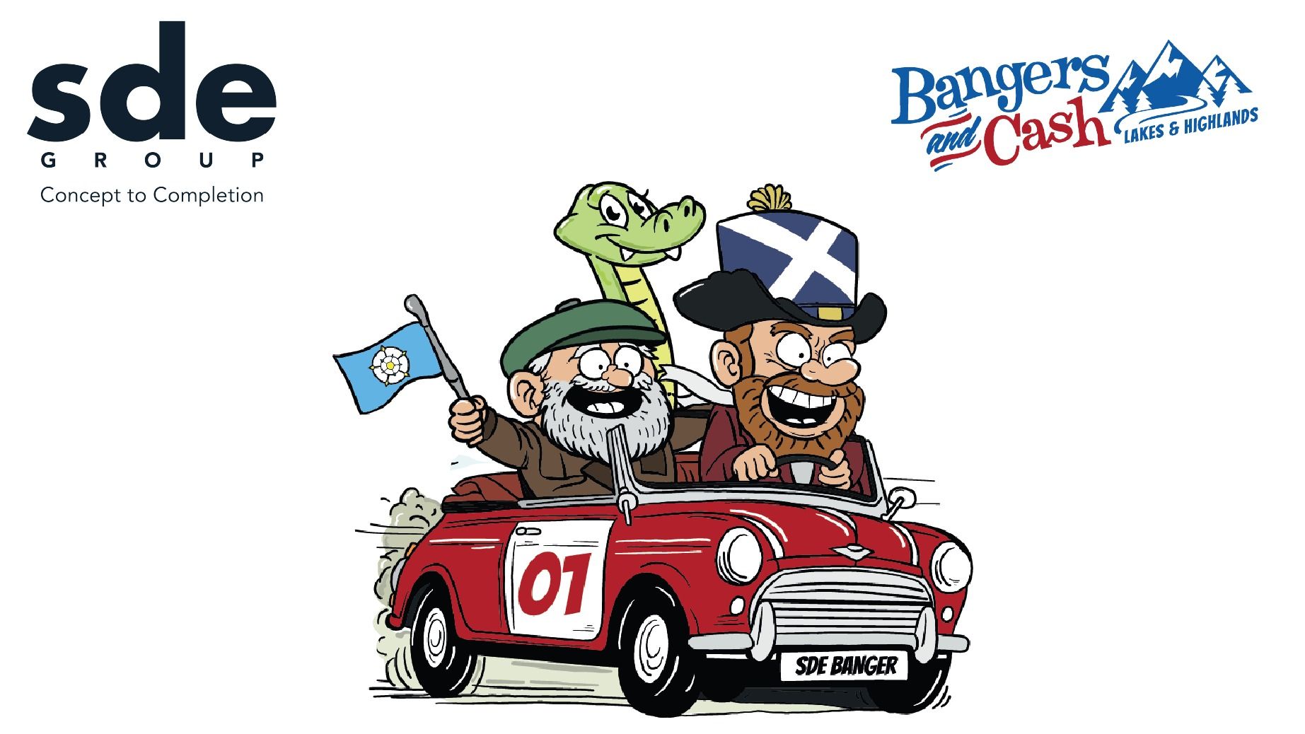 Bangers and Cash UK Rally - Lakes & Highlands brought to you by SDE Group