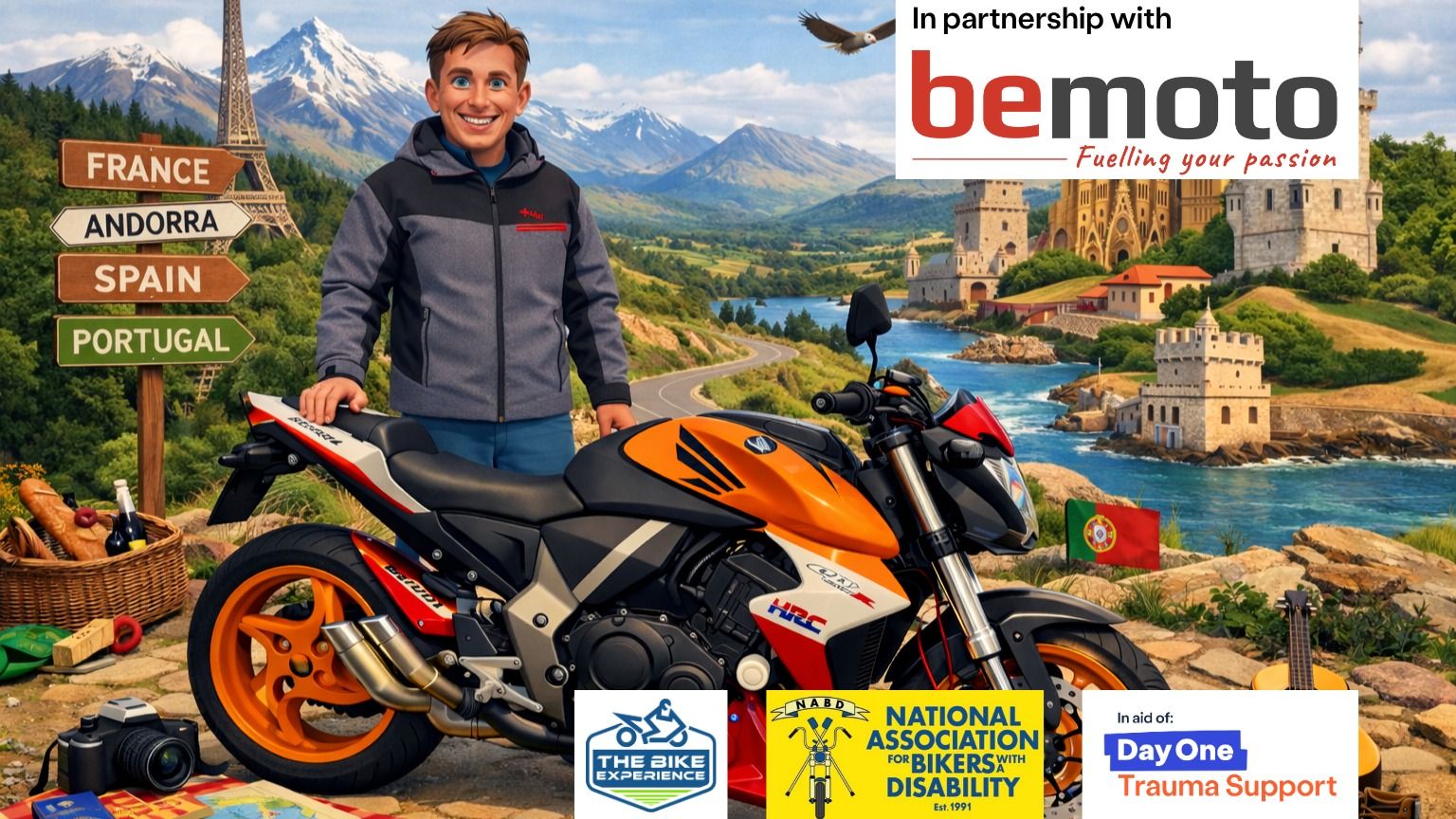 From Crash to Comeback: Riding Across Europe to Give Back