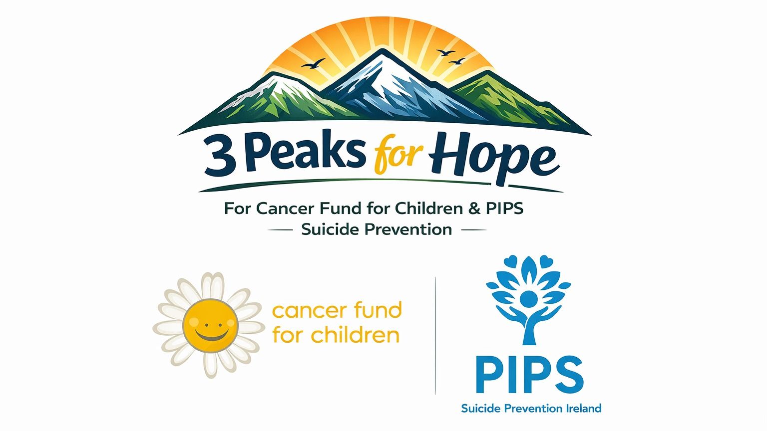 Three Peaks. Two Causes. One Mission.