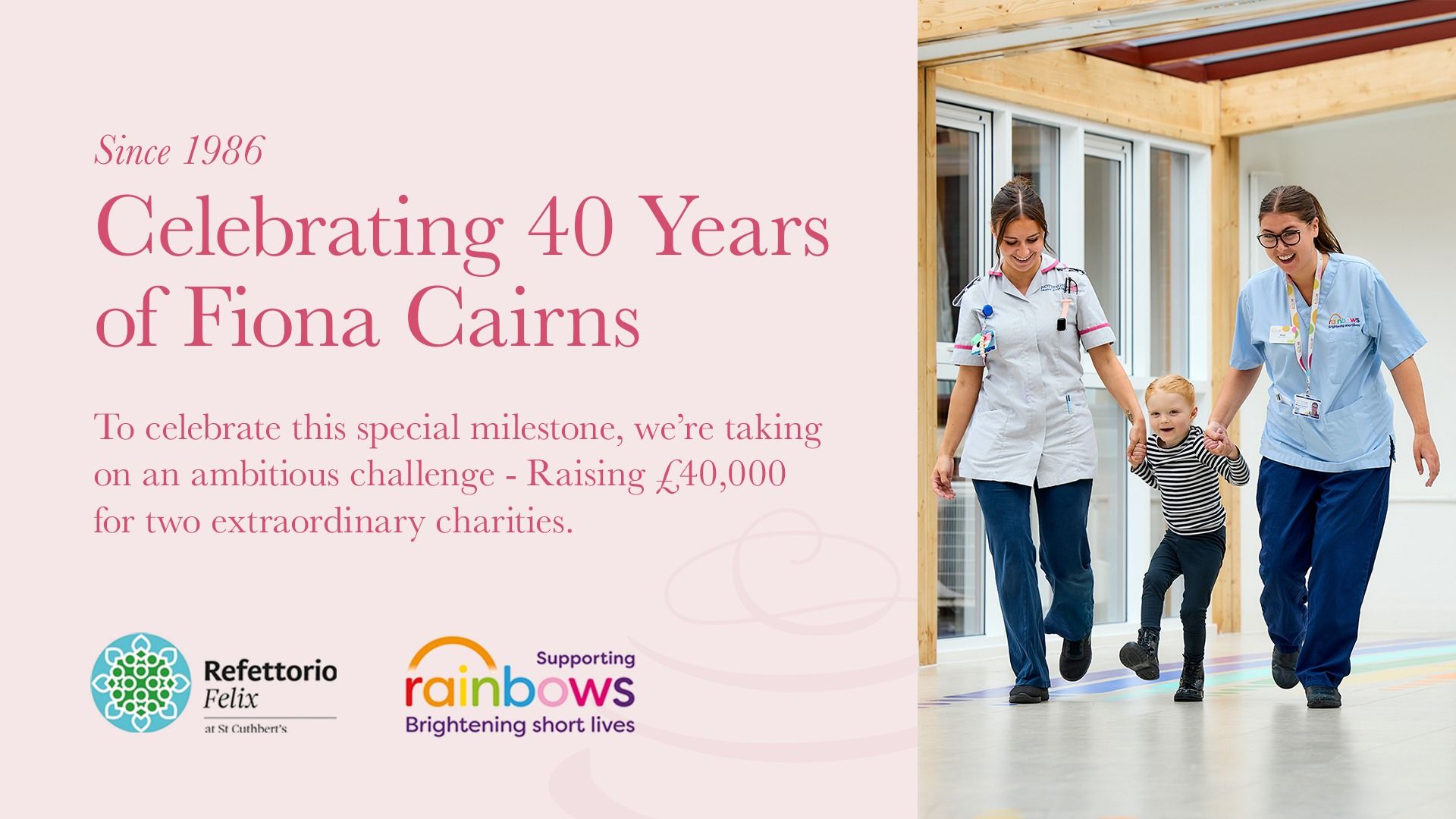 Celebrating 40 Years of Fiona Cairns by Giving Back