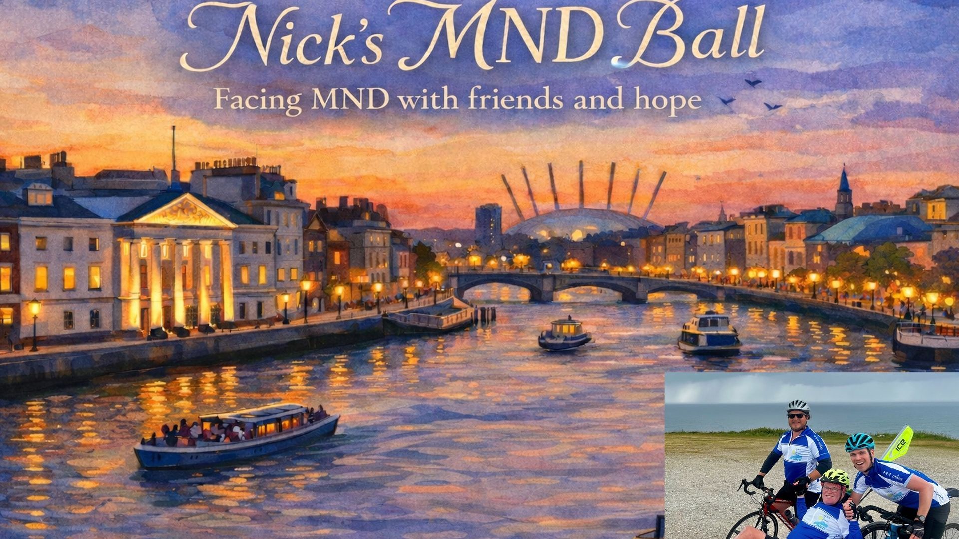 Nick's MND Ball - This ball is about more than fundraising. It’s about fun, positivity, independence, and living life to the full, even when the road becomes harder to walk. Above all, it’s about Nick