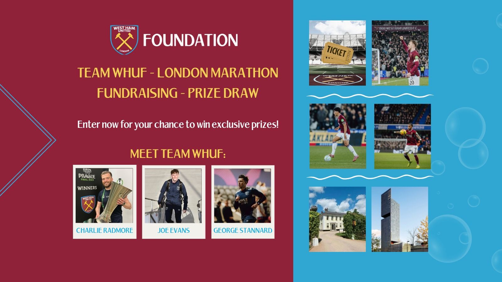 Team WHUF - PRIZE DRAW!