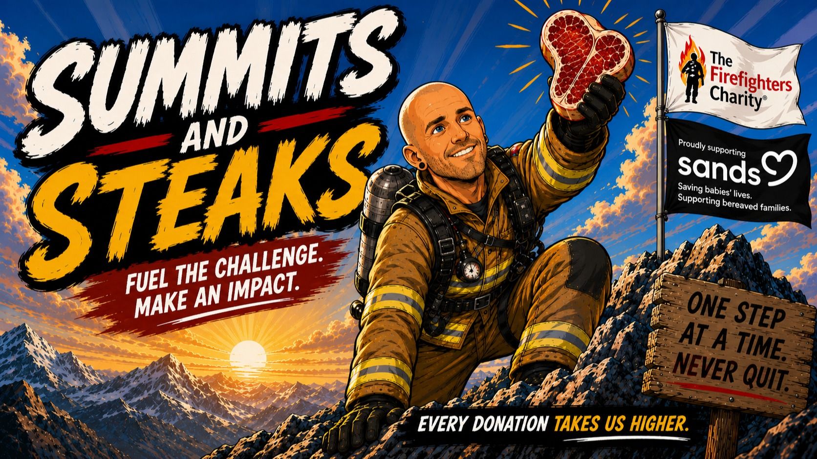 Summits and Steaks🏔️🥩