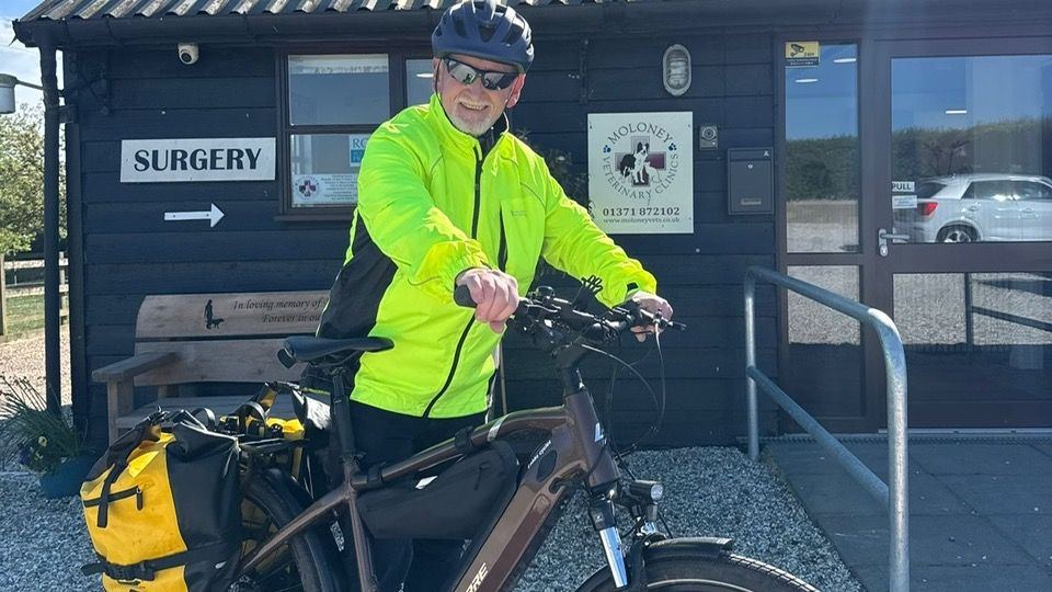 Jerry's Essex to Dublin Charity Cycle