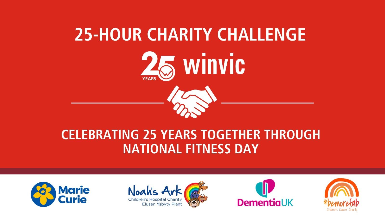 Winvic's National Fitness Day 25-Hour Charity Challenge