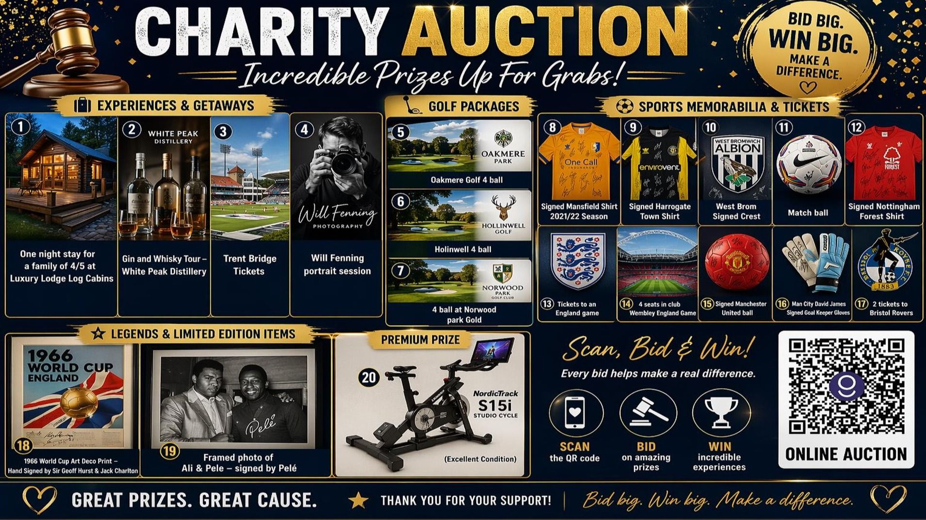 ONLINE CHARITY AUCTION