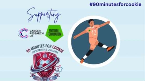 90-minutes for Cookie  DONATE - PLAY - NOMINATE