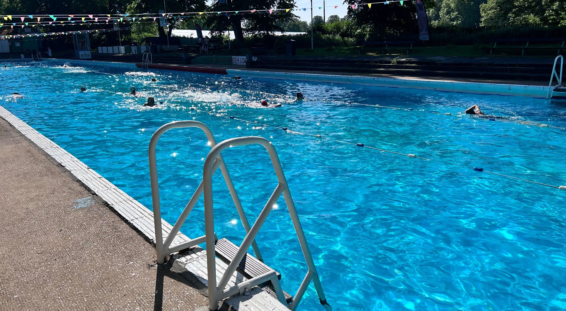 100km charity swim