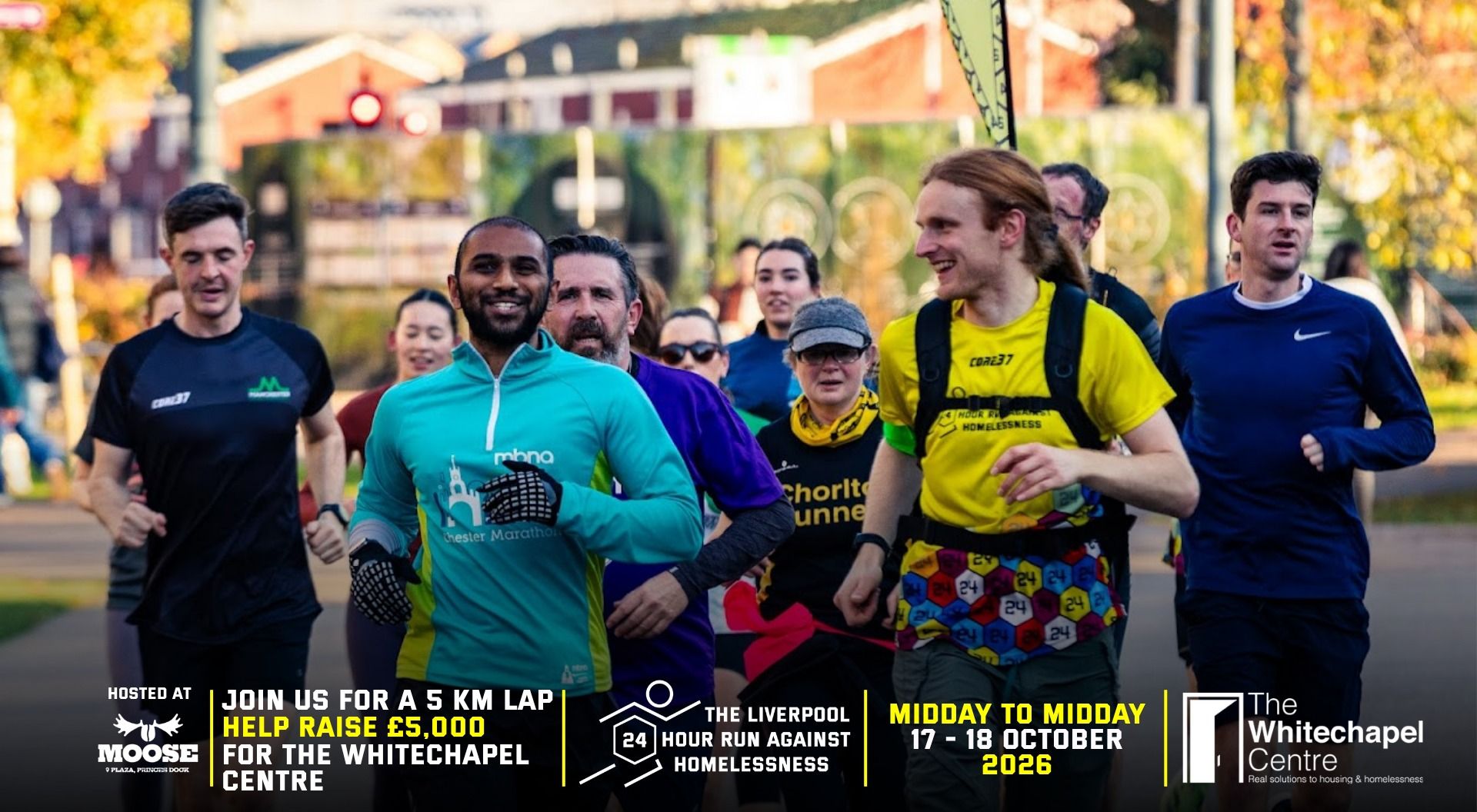 The Liverpool 24 Hour Run Against Homelessness 2026