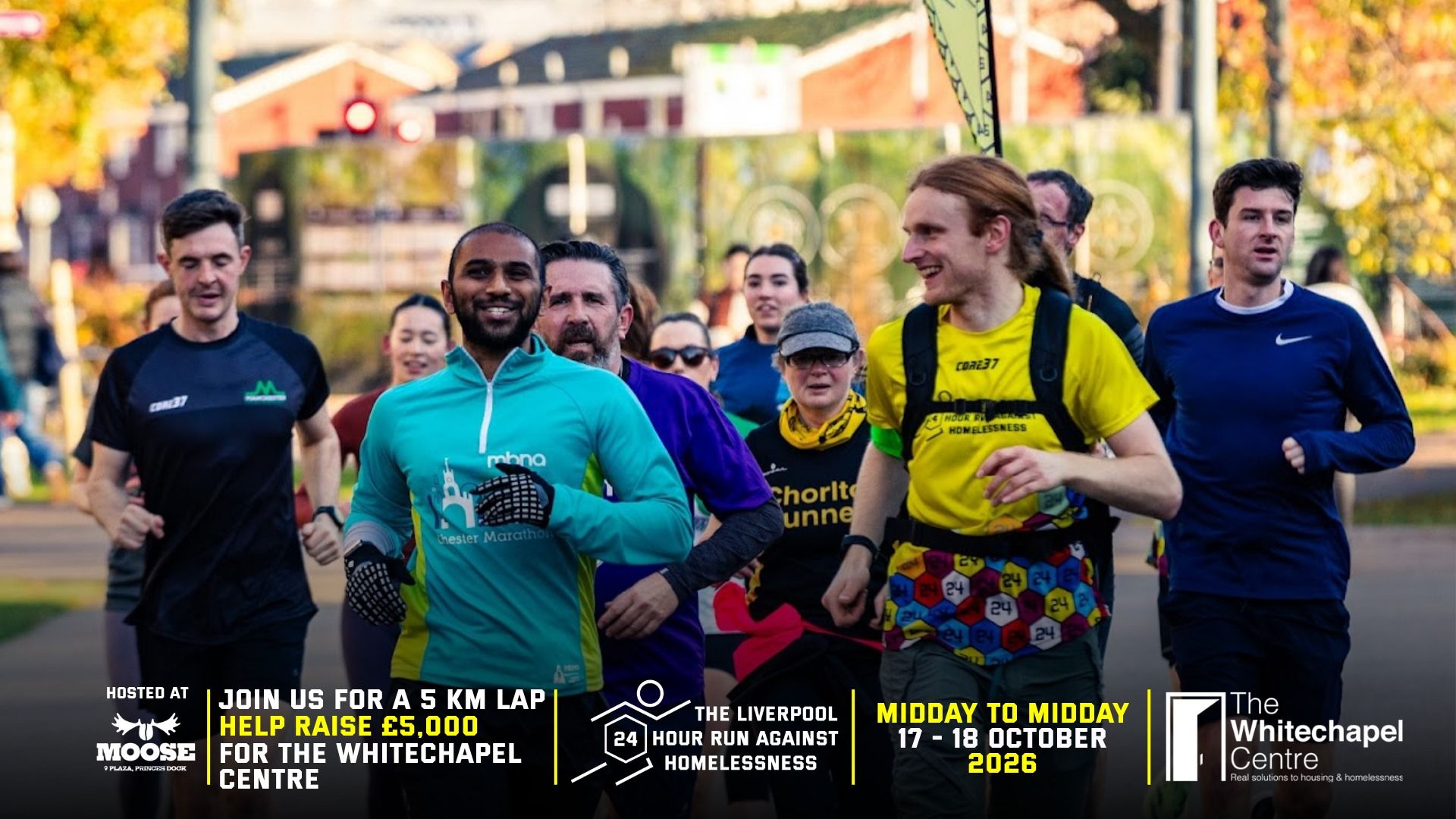 The Liverpool 24 Hour Run Against Homelessness 2026