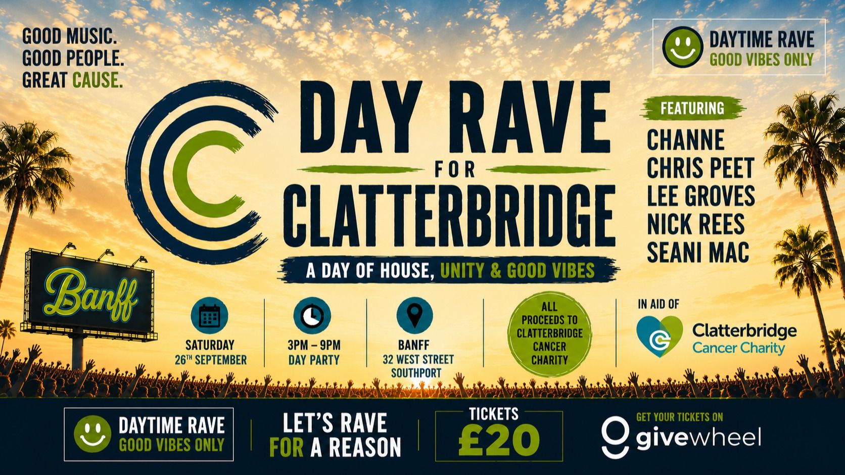 Day Rave for Clatterbridge