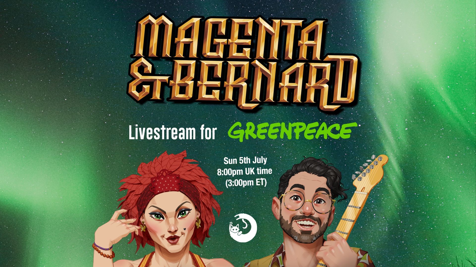 Magenta & Bernard Live for Greenpeace - 5th Jul '26