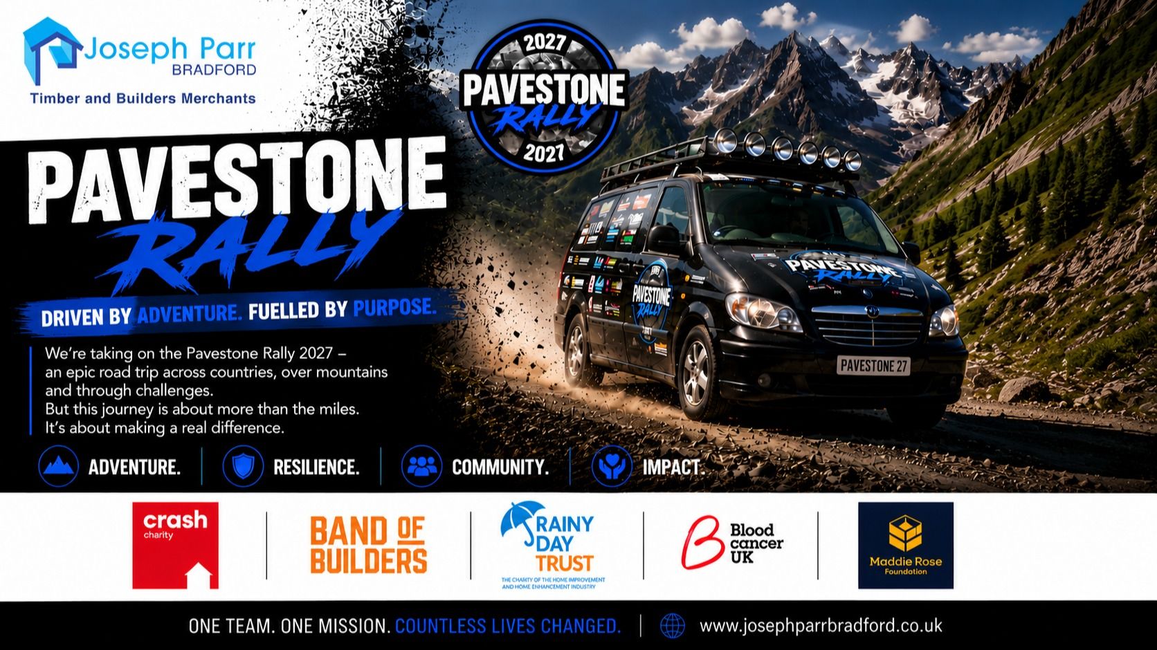 Joseph Parr Bradford Pavestone Rally 2027