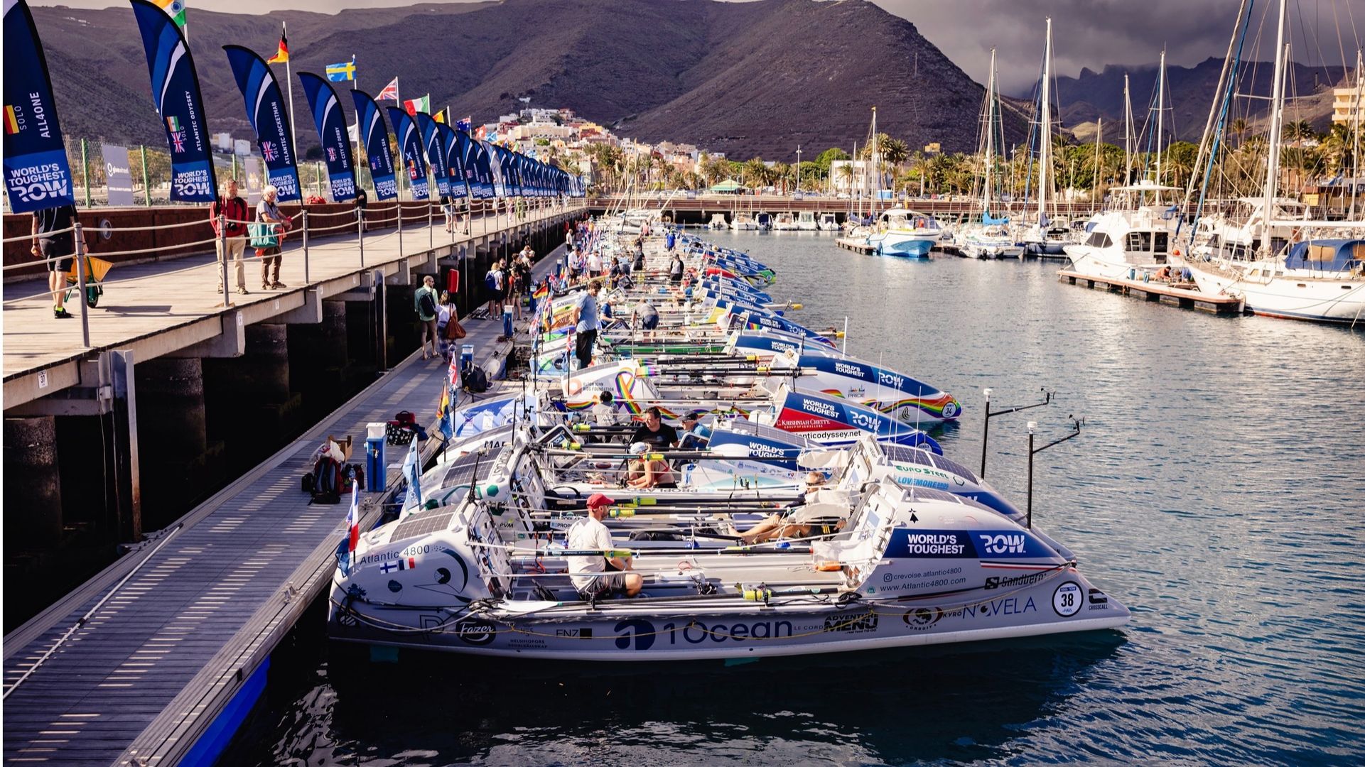 Rufus Rows the Atlantic — Solo, for Two Charities