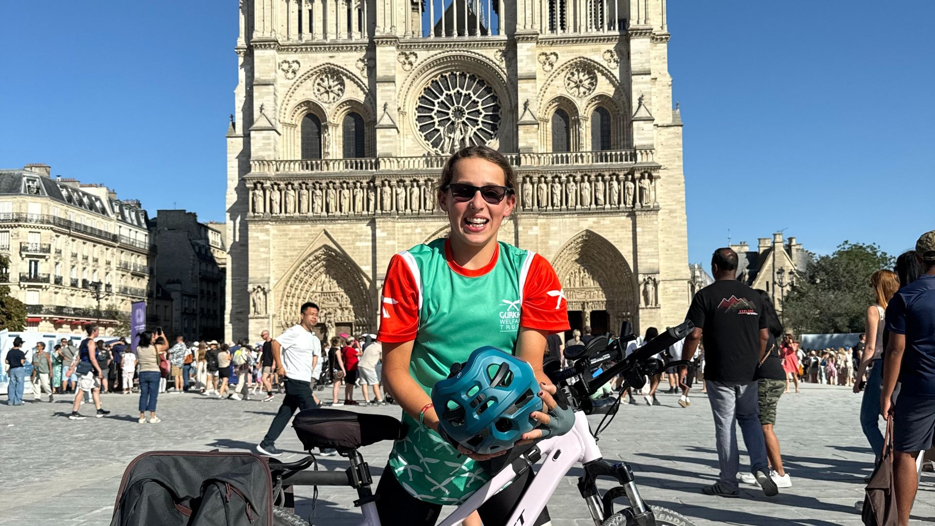 Alexandra’s London to Paris Cycle for Nepal