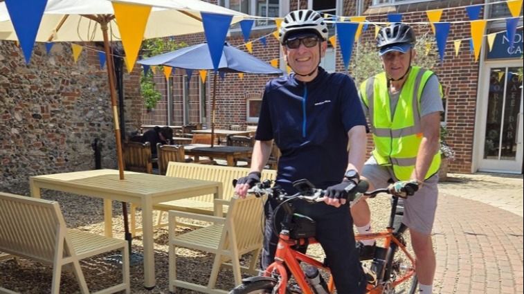 Robert's Blind Bike Ride