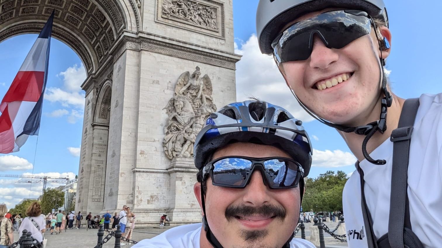 Two Bikes. Two Castles. Three Charities. One Journey.