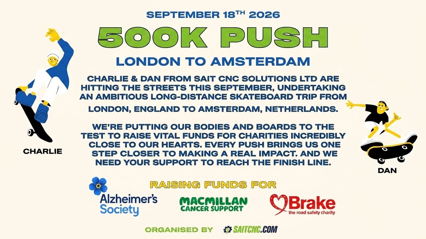 Pushing for Purpose: London to Amsterdam on skateboards (500km)