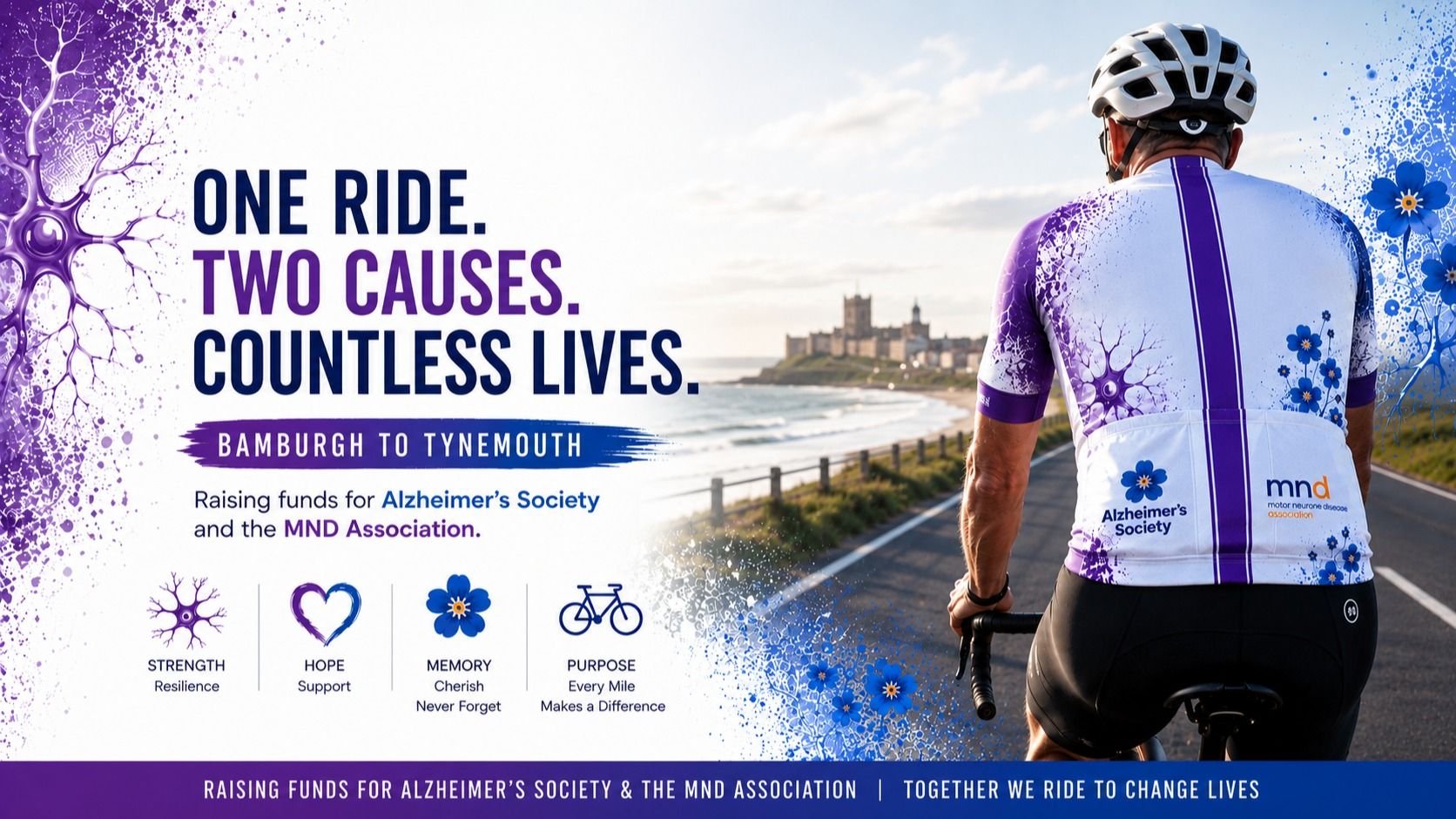 One Ride, Two Causes, Countless Lives