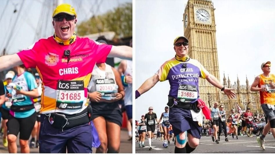 General fundraise page for Pancreatic Cancer UK & Brain Tumour Research
