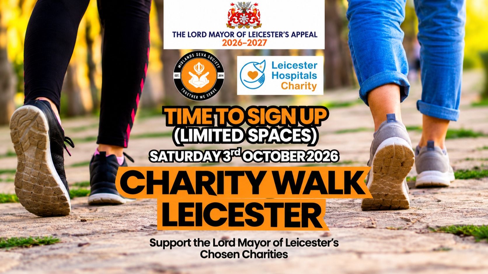 The Lord Mayor Of Leicester's Charity Walk