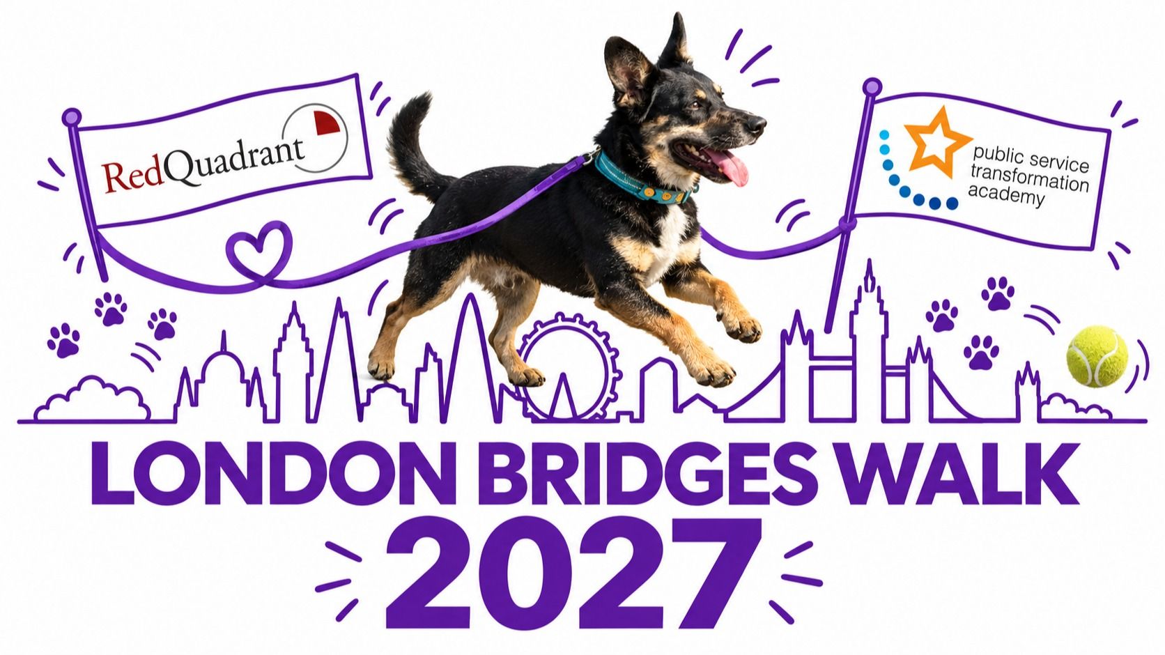 RedQuadrant and the Public Service Transformation Academy | Public Sector Challenge - London Bridges Walk 2027