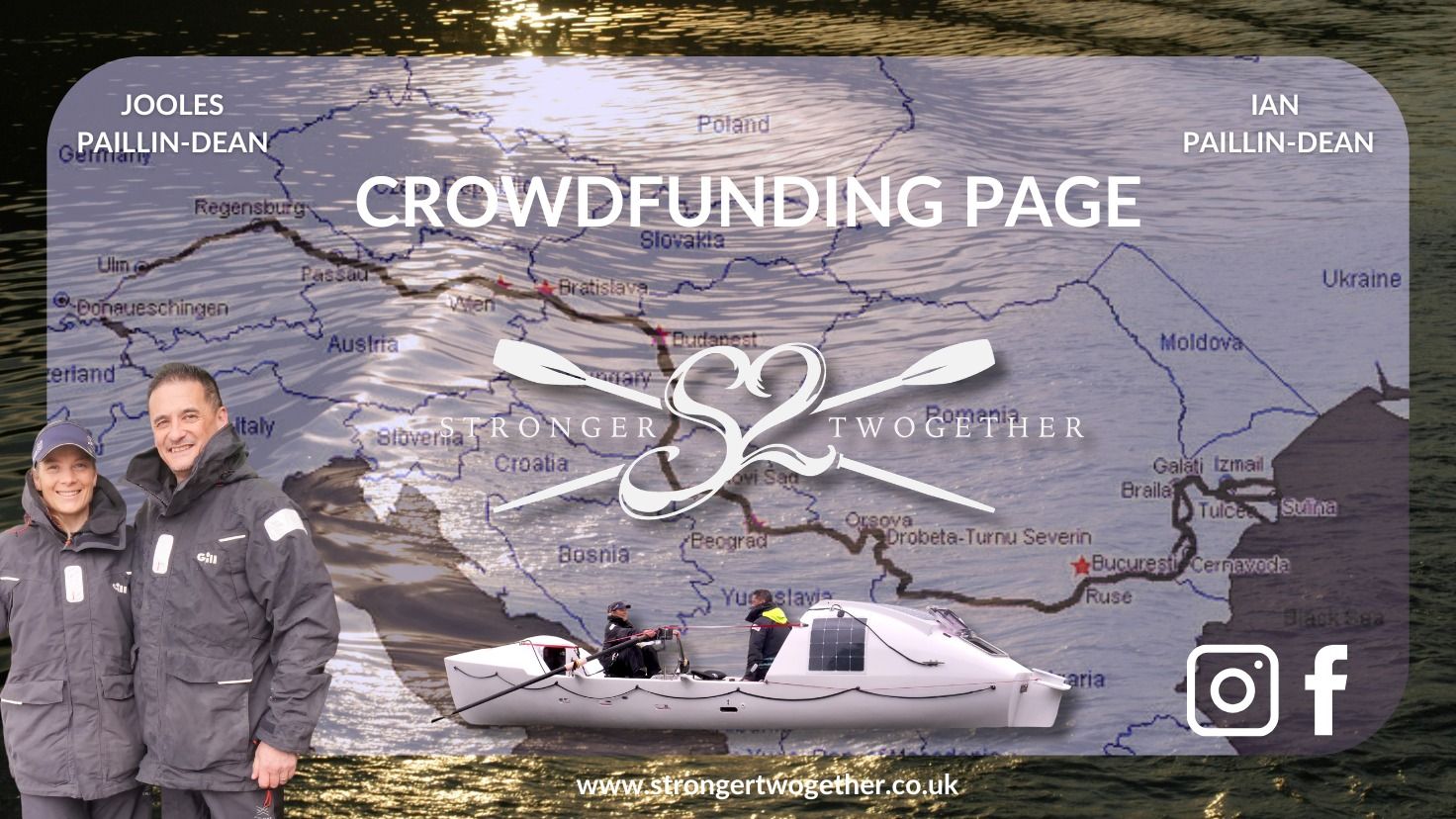 Stronger Twogether - Danube Row - Black Forest to Black Sea - Campaign Crowdfunding