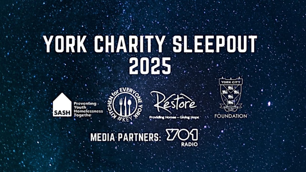 Bill Adamson's York Charity Sleepout 2025