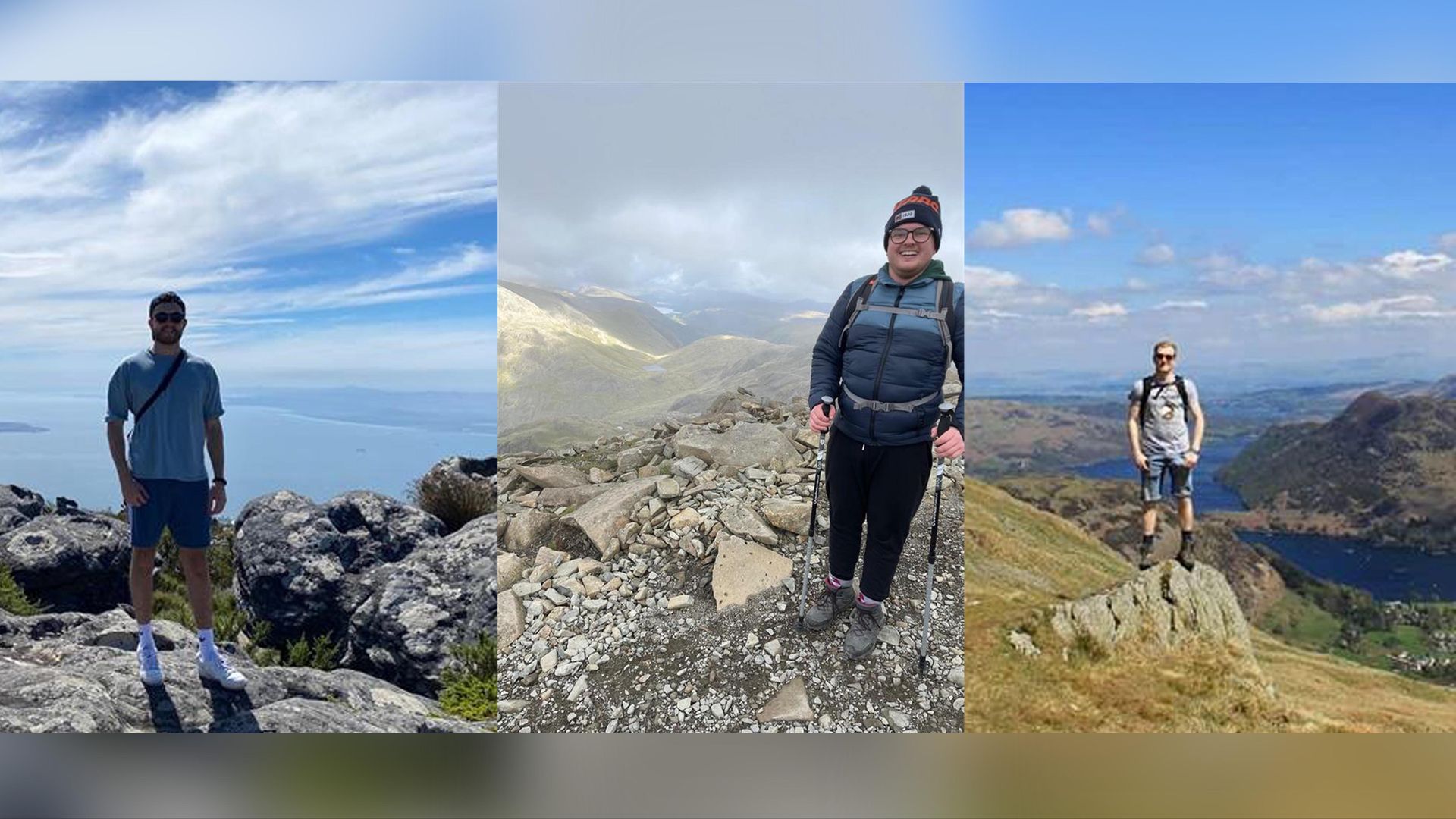 3 Friends. 3 Peaks. 3 Days.