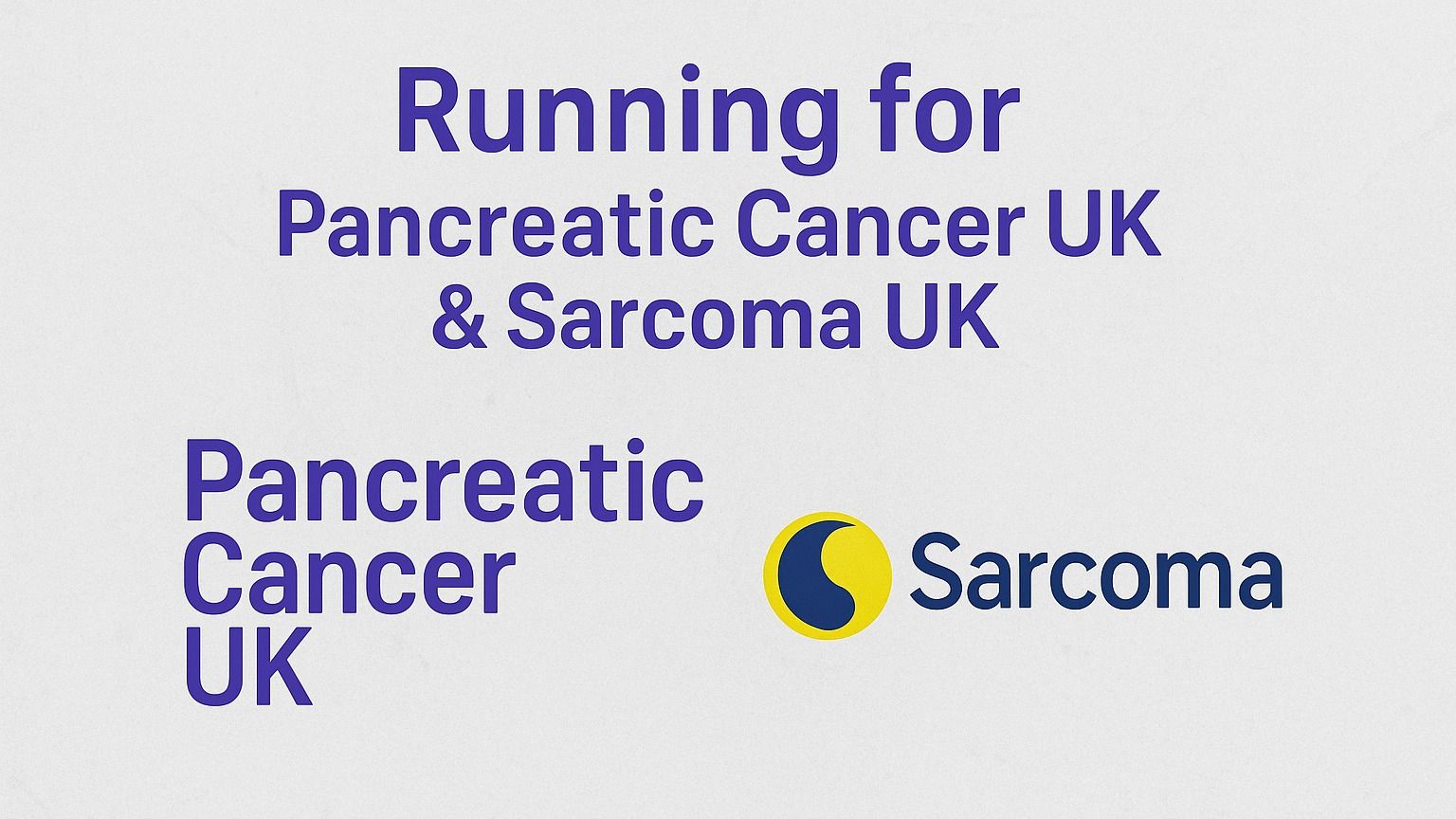 Two Runners, Two Causes, One Marathon - Running to Make a Difference!