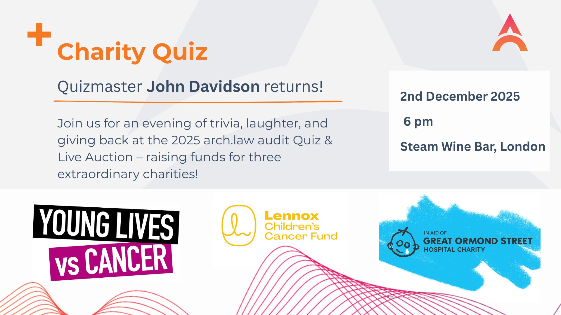 arch.law audit Charity Quiz & Auction