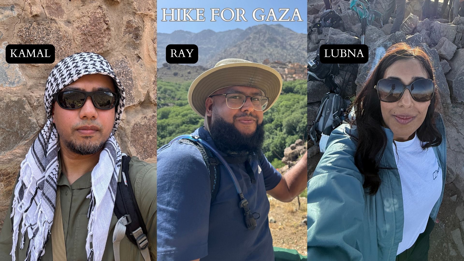 Hike for Gaza