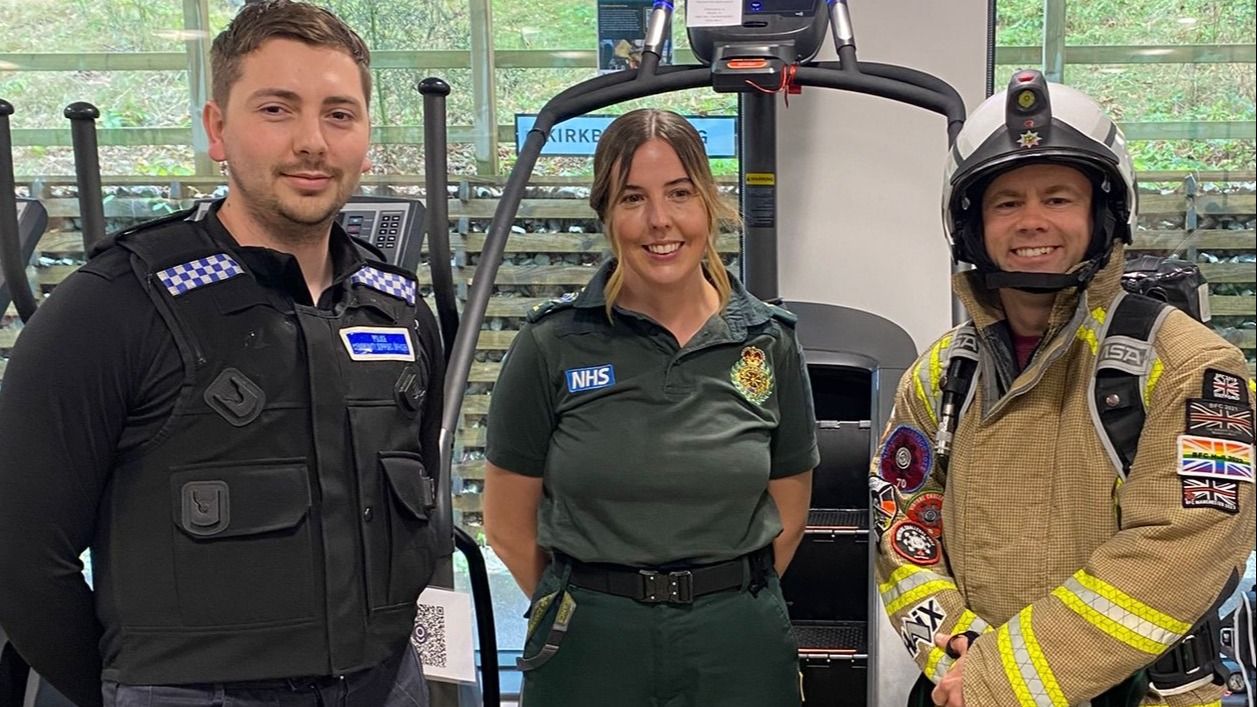 UK Blue Light 9/11 Memorial Stair Climb Fundraiser