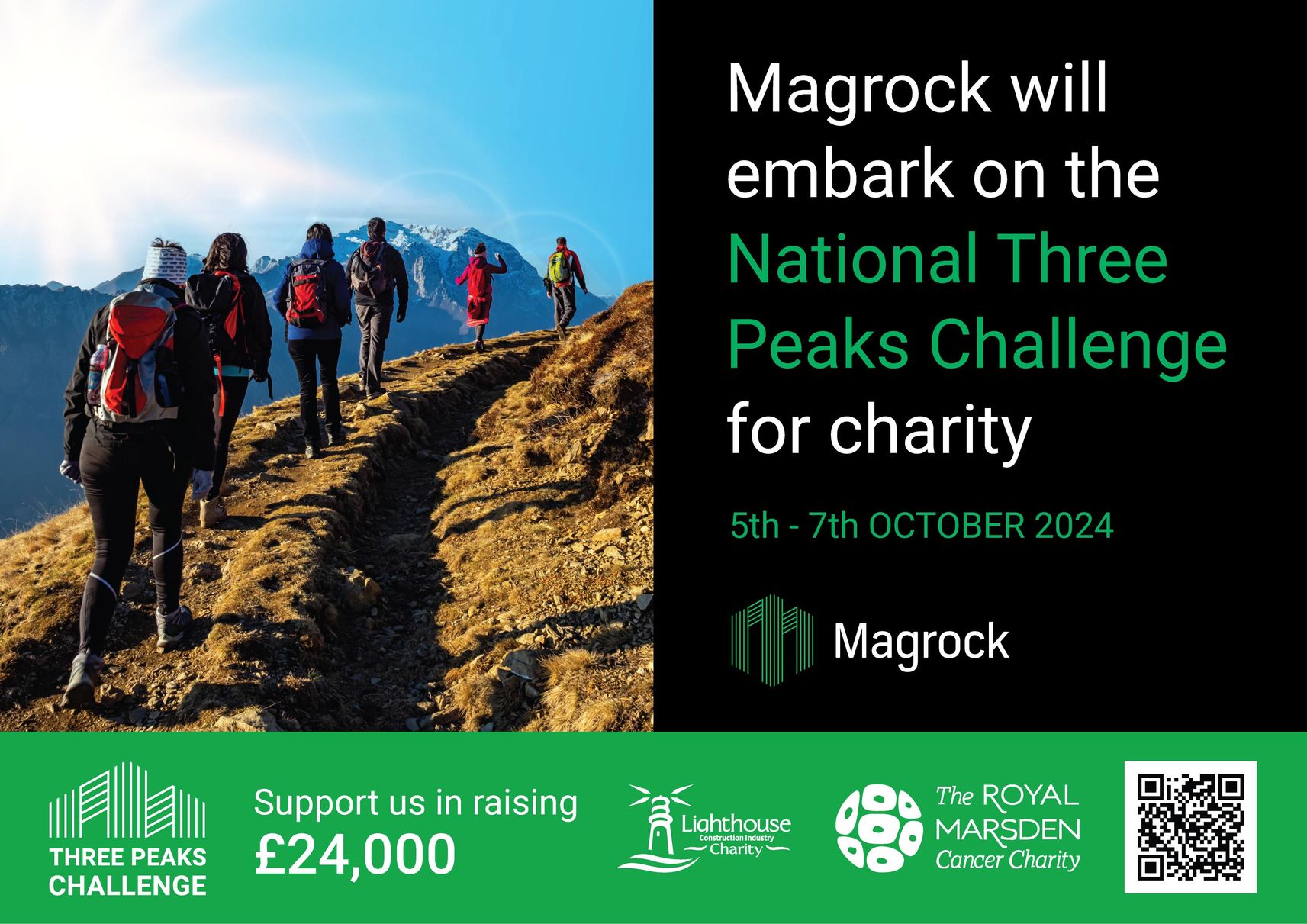 Magrock's National Three Peaks Challenge Fundraiser: Scaling New Heights for Charity